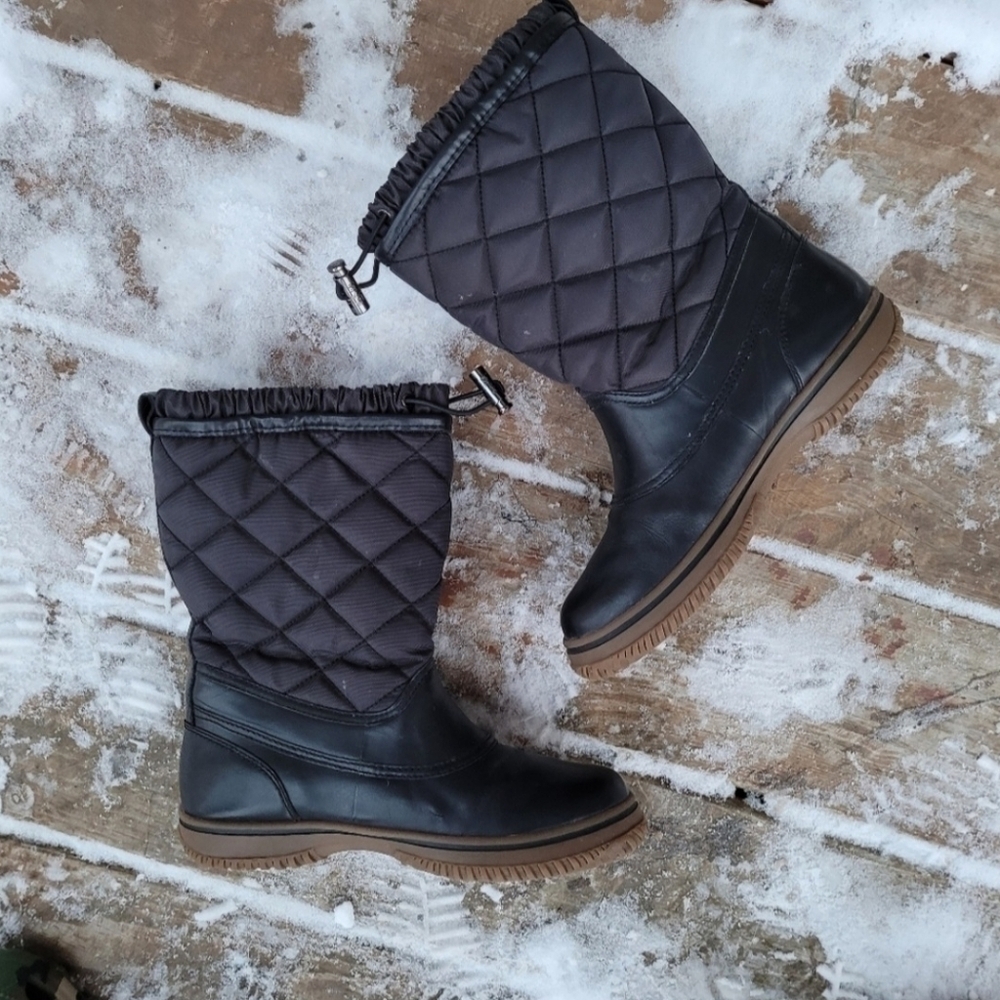 Coach Samara Quilted Boots Size 6 - Picture 2 of 8